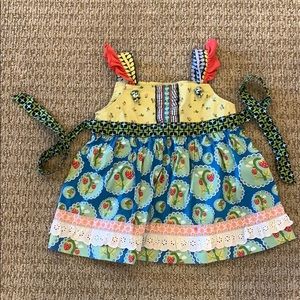 Matilda Jane Knot Top Strawberry Fields